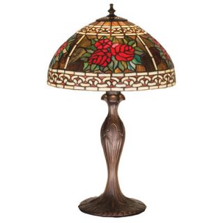 Meyda Tiffany Tiffany Roses and Scrolls Table Lamp