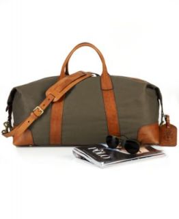 Polo Ralph Lauren Bag, Core Leather Gym Bag   Wallets & Accessories   Men