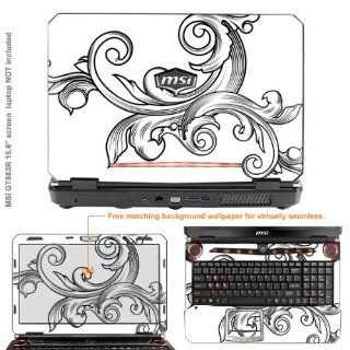 Protective Decal Skin Sticker for MSI GT683R GT683DXR with 15.6 in Screen case cover GT683R 227 Electronics