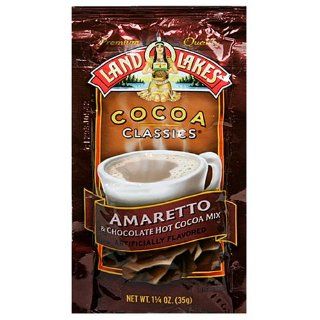 Land O Lakes Cocoa Classics, Amaretto & Chocolate Hot Cocoa Mix, 1.25 Ounce Packets (Pack of 72)  Grocery & Gourmet Food
