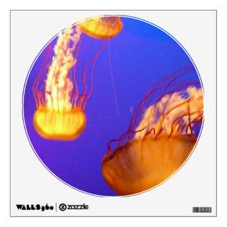 Glowing Jellyfish Wall Decal