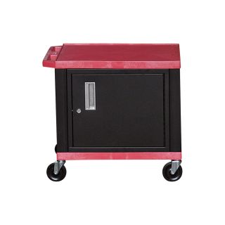 Wilson Multipurpose Cart — Locking Cabinet, Model# WT26RC2E-B  Service Carts