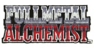 Fullmetal Alchemist FMA Logo Anime Patch Clothing