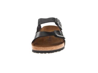 Birkenstock Arizona Soft Footbed   Leather (Unisex) Black Amalfi Leather