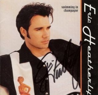 Eric Heatherly Signed CD Book Swimming Champagne   Signed Documents Entertainment Collectibles