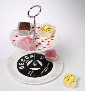 everything stops for tea cake stand by michelle mason