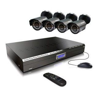 KWorld Kguard KG CA24 C02 Video Surveillance System w/ 4 CMOS Cameras & 500GB HDD Complete Kit  Security And Surveillance Products  Camera & Photo