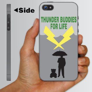 Ted Movie Quote Themed "Thunder Buddies for Life"  CLEAR Protective iPhone 5 Hard Case. Cell Phones & Accessories