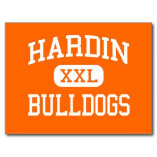 Hardin   Bulldogs   High School   Hardin Montana Post Cards