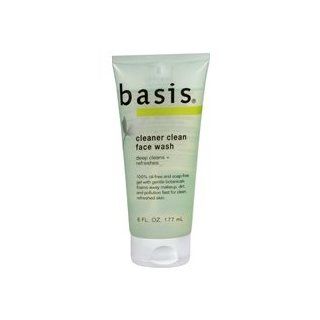 Basis Cleaner Clean Face Wash 6.0 oz. (Quantity of 6)  Facial Cleansing Products  Beauty
