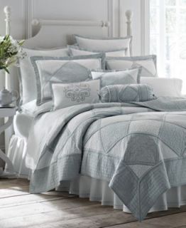Lenox Platinum Leaves Quilt Collection   Quilts & Bedspreads   Bed & Bath