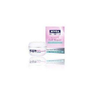 3 X Nivea Visage White Cell Repair Pore Minimizer Day Cream (Oily Skin) 50ml Amazing of Thailand Health & Personal Care