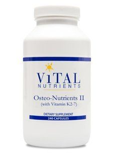 Vital Nutrients Osteo Nutrients II   240 Capsules Health & Personal Care