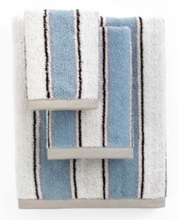 Bianca Bath Towels, Aquarelle Blue Stripe Collection   Bath Towels   Bed & Bath