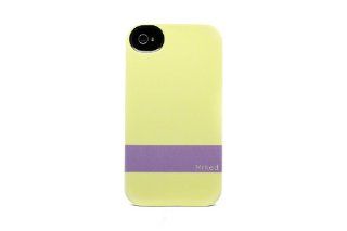 Mrked DD402 Double Dutch Collection Protective Case for iPhone 4 and 4S   Carrying Case   Retail Packaging   Laser Lemon/Violet Cell Phones & Accessories