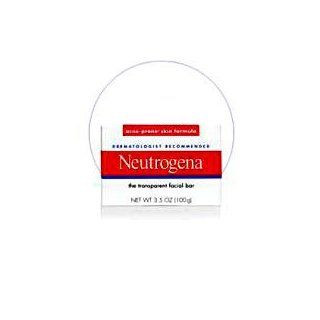Neutrogena Transparent Facial Bars, Acne Prone Skin Formula   3.5 Ounce Health & Personal Care