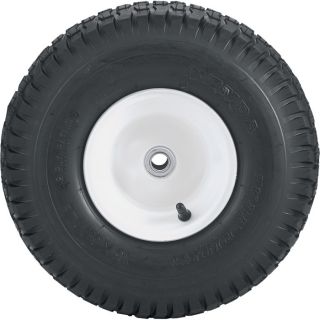 Turf Tire Assembly with Ball Bearing — 15 x 600 x 6  Turf Wheels