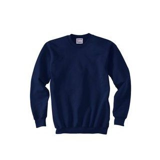Hanes Ultimate Cotton PRINTPRO Sweatshirt   Navy Clothing