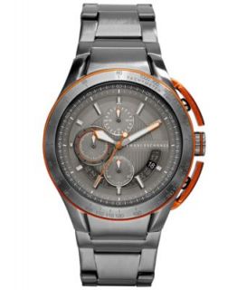 AX Armani Exchange Watch, Mens Chronograph Gunmetal Tone Stainless Steel Bracelet 45mm AX1403   Watches   Jewelry & Watches