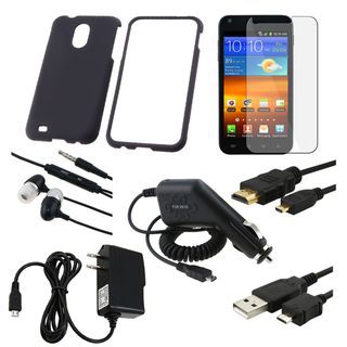 Case Protector/ Charger/ Cable/ HDMI/ Headset for Samsung D710 Epic 4G Eforcity Cases & Holders