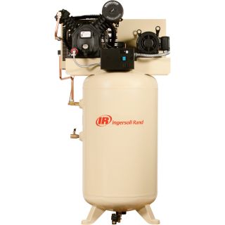 Ingersoll Rand Type-30 Reciprocating Air Compressor (Fully Packaged) — 7.5 HP, 460 Volt 3 Phase, Model# 2475N7.5-P  20   29 CFM Air Compressors