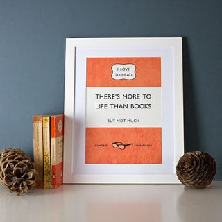 classic paperback print by paperpaper