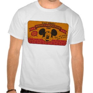 Mickey & Friends Mickey Mouse Club 1956 T Shirts