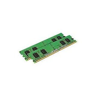 Kingston KVR400D2S8R3K2/1G 1GB 2 x 512MB DIMM 240 Pin DDR II ValueRAM Memory Electronics