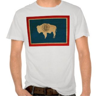 Wyoming Flag T Shirts