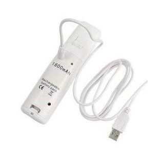 Replacement Rechargable Battery for Nintendo Wii Remote with USB Charging Cable Electronics