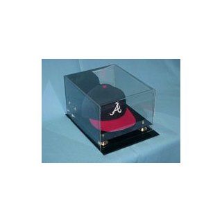 Baseball Cap Display   Gold Riser  Sports Related Display Cases  Sports & Outdoors