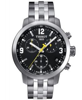 Tissot Mens Swiss Chronograph PRC 200 Stainless Steel Bracelet Watch 42mm T0554171105700   Watches   Jewelry & Watches
