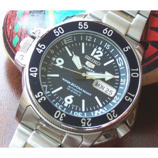 Seiko Men's SKZ209K1 Five Sports Stainless Steel Automatic Watch Seiko Watches
