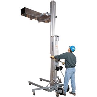 Genie Superlift Contractor — 12ft., 11in. Lift, 650-Lb. Capacity, Model# Genie SLC 12  Material Lifts