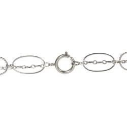 Miadora Silvertone 32 inch Medallion Fashion Necklace Miadora Fashion Necklaces