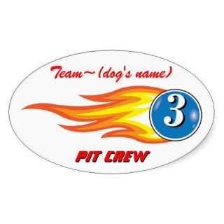 Pup Cup Classic_Team "Dog's Name"_Pit Crew custom Stickers