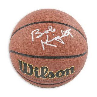 Bobby Knight Autographed Wilson I/O Basketball Sports & Outdoors