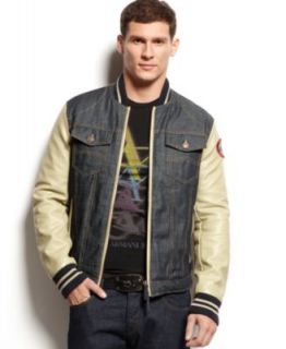 Armani Jeans Jacket, Sleeve Stripe Hooded   Coats & Jackets   Men
