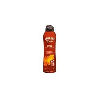 Hawaiian Tropic Hawaiian Tropic Dry Oil Continuous Spray, 6 oz (Pack of 2) Health & Personal Care