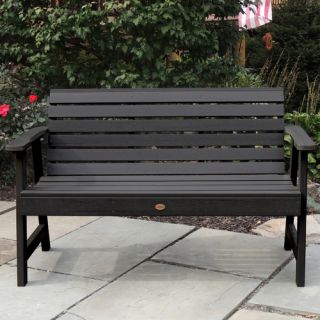 Weatherly Synthetic Wood Garden Bench