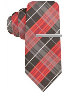 Alfani RED Daring Plaid Slim Tie   Ties & Pocket Squares   Men
