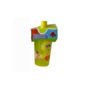 Sesame Street Baby Bottle   Kids Baby Big Bird Spill Proof Cup (1 Big Bird Cup Only) Toys & Games