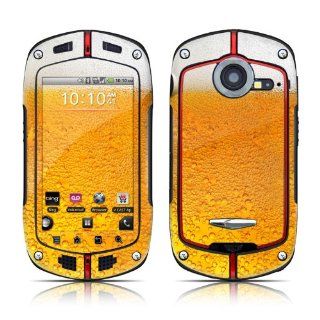 Beer Bubbles Design Protective Decal Skin Sticker (High Gloss Coating) for Casio G'zOne Commando C771 Cell Phone Cell Phones & Accessories