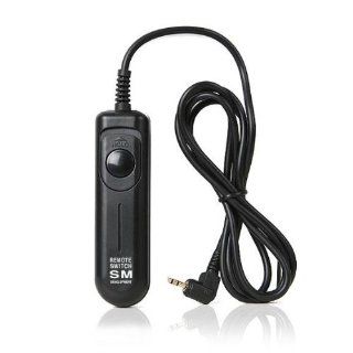 SMDV Remote Shutter Release Cable for Pentax *ist DS, DS2, D, DL, DL2, K10D, K20D, K100D, K110D, K200D, K 5, fully compatible with PENTAX CS 205, CONTAX LA 50  Camera Shutter Release Cords  Camera & Photo