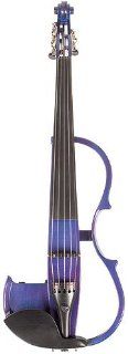 Yamaha EV 205 Electric 5 String Cosmic Blue 4/4 Violin Musical Instruments