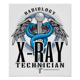 X Ray Tech Caduceus Posters