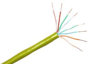 CP Technologies CAT. 6 550MHZ Solid Bulk Cable (C6 207 4P YWS) Electronics