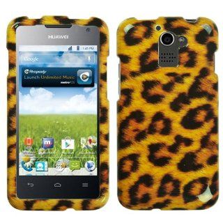 MYBAT HWM931HPCIM206NP Slim and Stylish Snap On Protective Case for Huawei Premia   Retail Packaging   Leopard Skin Cell Phones & Accessories
