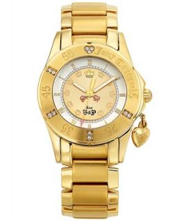Juicy Couture Watch, Womens Rich Girl Gold Tone Stainless Steel Bracelet 1900500   Watches   Jewelry & Watches