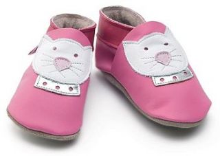 soft leather baby shoes kitty by starchild shoes